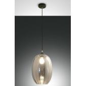 elegans lampa modern fuggesztek szurke uvegburas lampa vilagitas mediteran skandinav minimal loft stilus nappali konyha etkezo etterem kavezo.JPG
